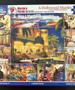 10371 - White Mountain - 24" x 30" - Pinkerton Road & Lena Pigareva - A Hollywood Murder - 1000 Piece