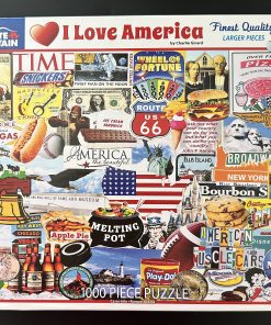10692 - White Mountain - 24" x 30" - Charlie Girard - I Love America - 1000 Piece