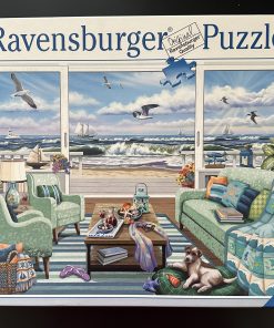 10854 - Ravensburger – 27″ x 20″ – Nancy Wernersbach - Beachfront - Getaway – 1000 Piece