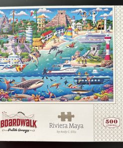 50101 - Boardwalk - 16" x 20" - Andy C. Ellis - Riviera Maya - 500 Piece
