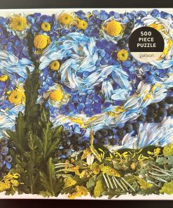 50424 - Galison – 20″ x 20″ – Bridget Beth Collins - Starry Night Petals – 500 Piece