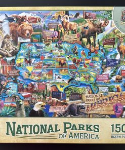 60013 - Master Pieces – 34" x 23.5″ – Adrian Chesterman - National Parks of America – 1500 Piece