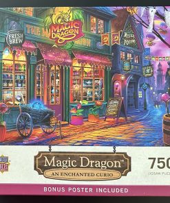 70101 - MasterPieces – 24″ x 18″ – Bigelow - Magic Dragon An Enchanted Curio – 750 Piece