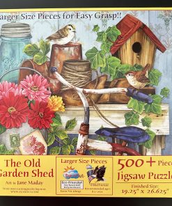 50708 - SunsOut - 19.25" x 26.625" - Jane Maday - The Old Garden Shed - 500 Piece